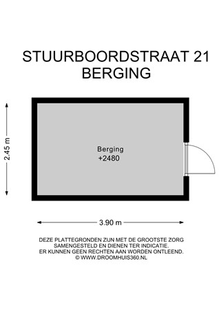 Floorplan - Stuurboordstraat 21, 1433 SE Kudelstaart